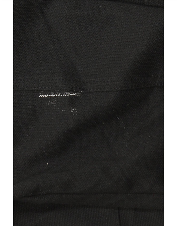 Camicia overshirt da uomo Zara grande in poliestere nero