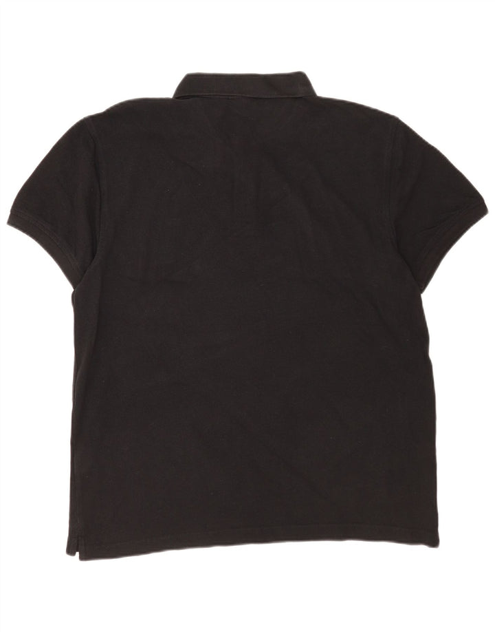Polo Levi's da uomo vestibilità standard, taglia grande, in cotone nero