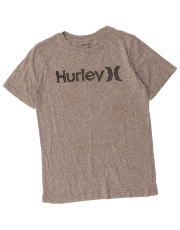 T-shirt grafica per ragazze Hurley Top 12-13 anni, grande, grigia