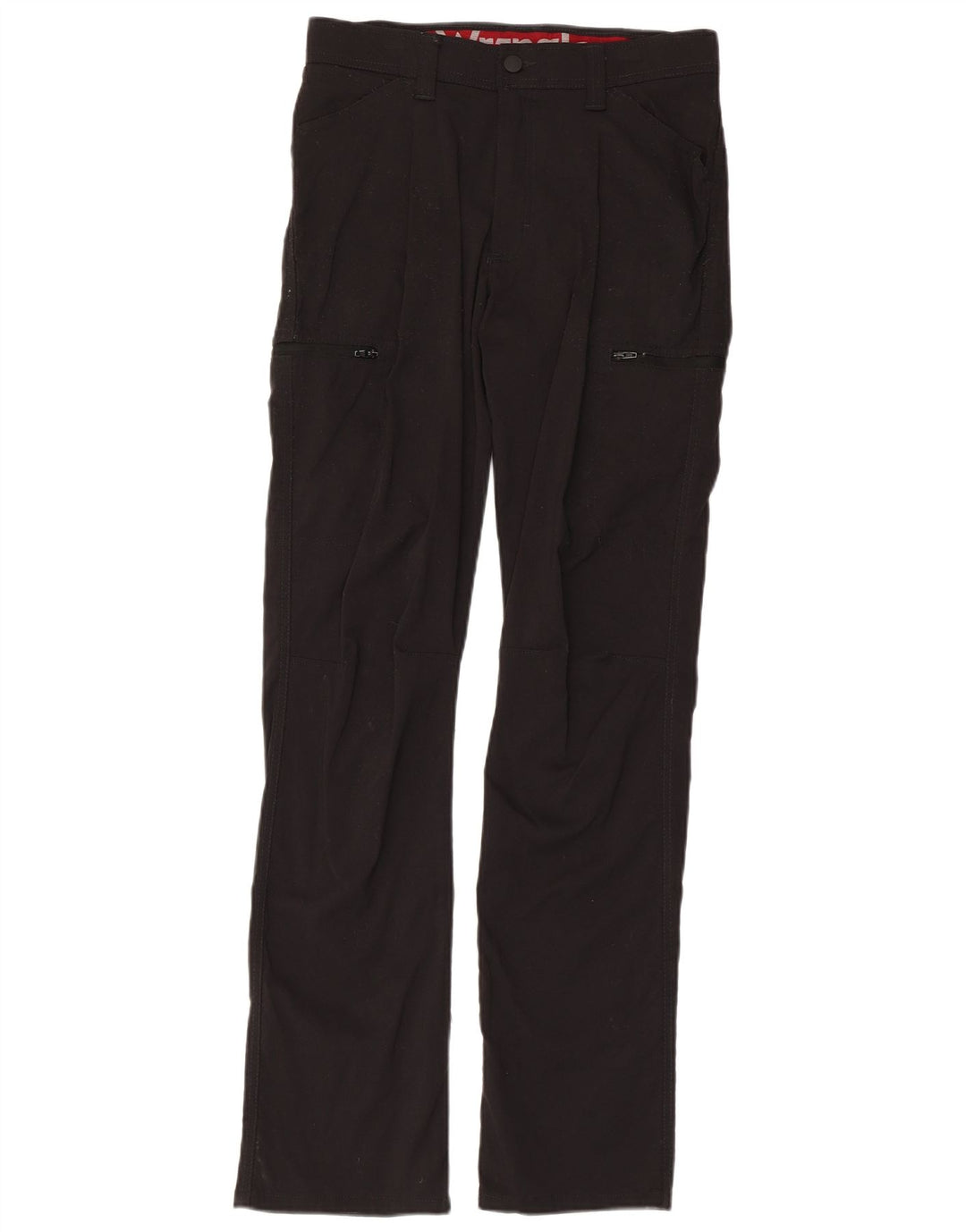 Pantaloni cargo dritti da trekking da uomo Wrangler W30 L32 nylon nero