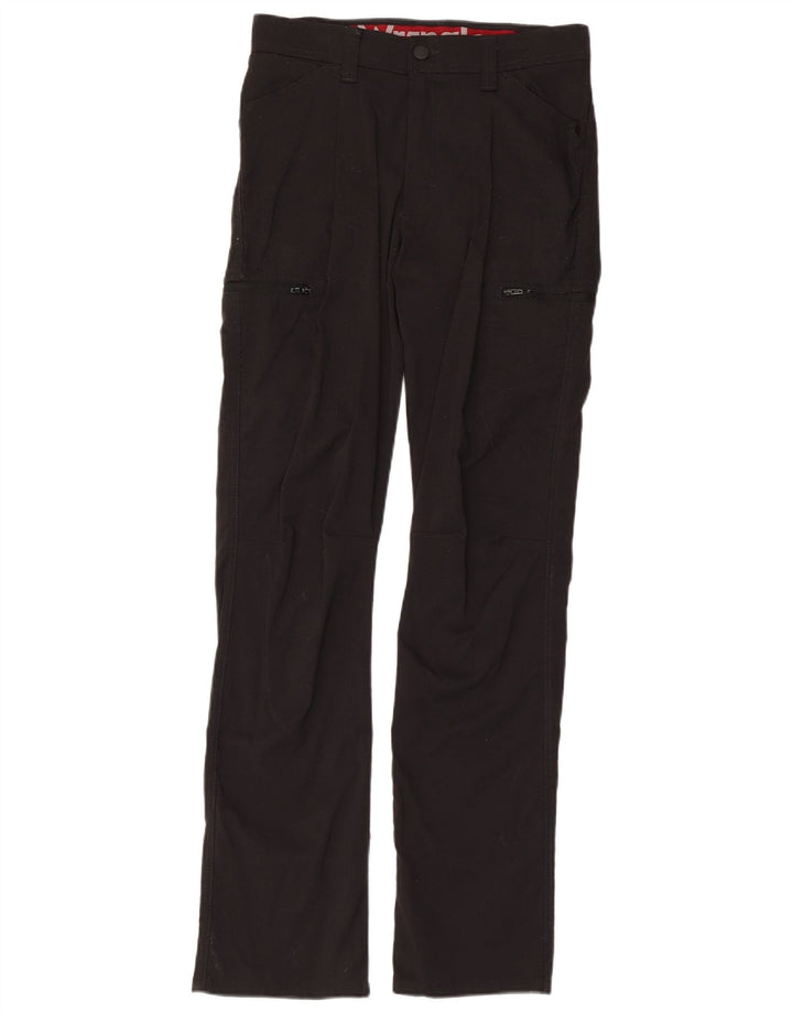 Pantaloni cargo dritti da trekking da uomo Wrangler W30 L32 nylon nero
