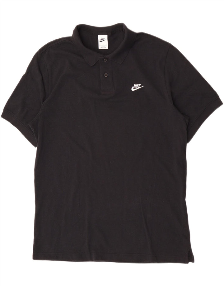 Polo Nike Uomo Large Nera