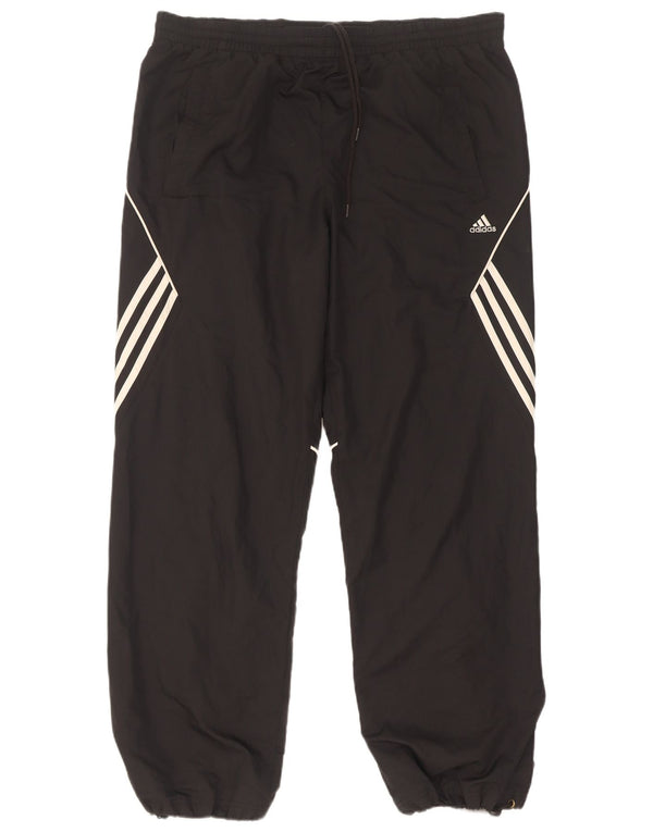Pantaloni da tuta da uomo Adidas Joggers medio poliestere nero