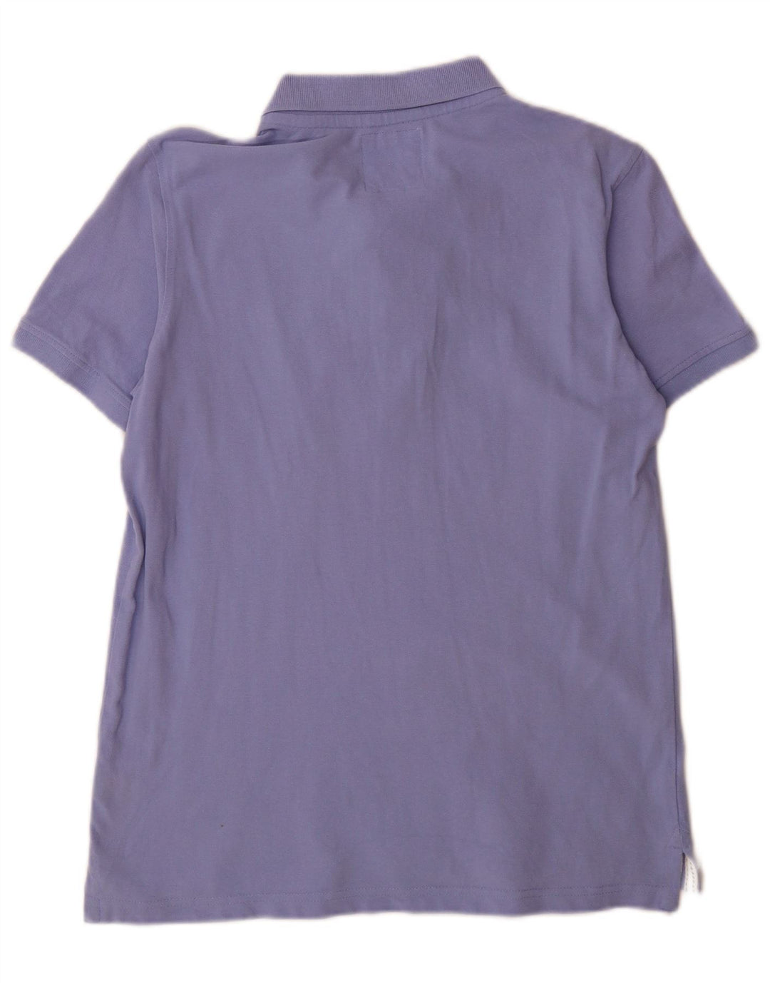 Crew Clothing Polo da uomo in cotone viola medio