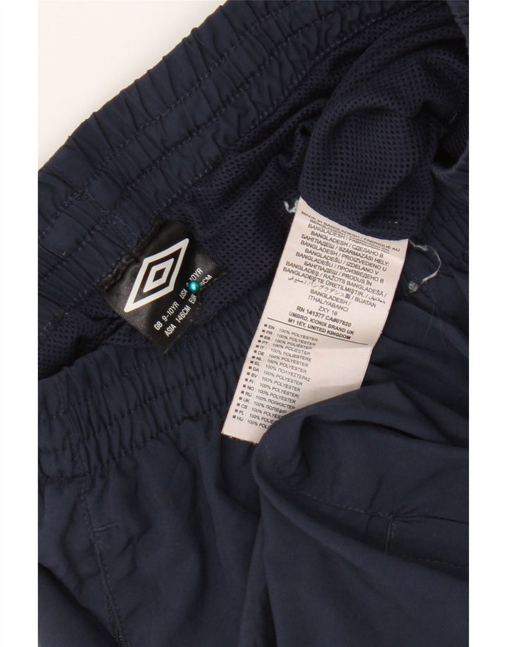 Pantaloni da tuta da ragazzo Umbro Joggers 9-10 anni in poliestere blu navy