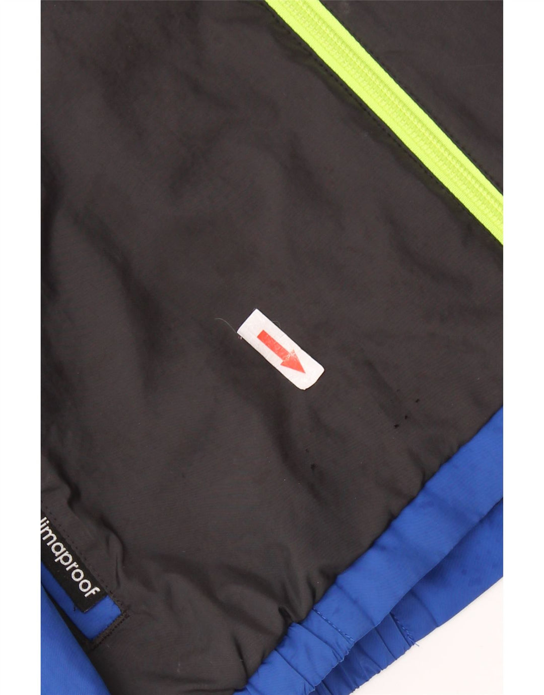 Giacca a vento Adidas da ragazzo 9-10 anni in poliestere color block nero