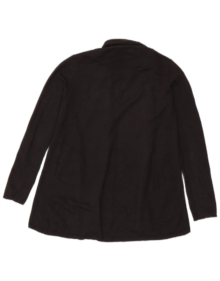 Maglione cardigan aperto da donna Zara UK 10 piccolo nero