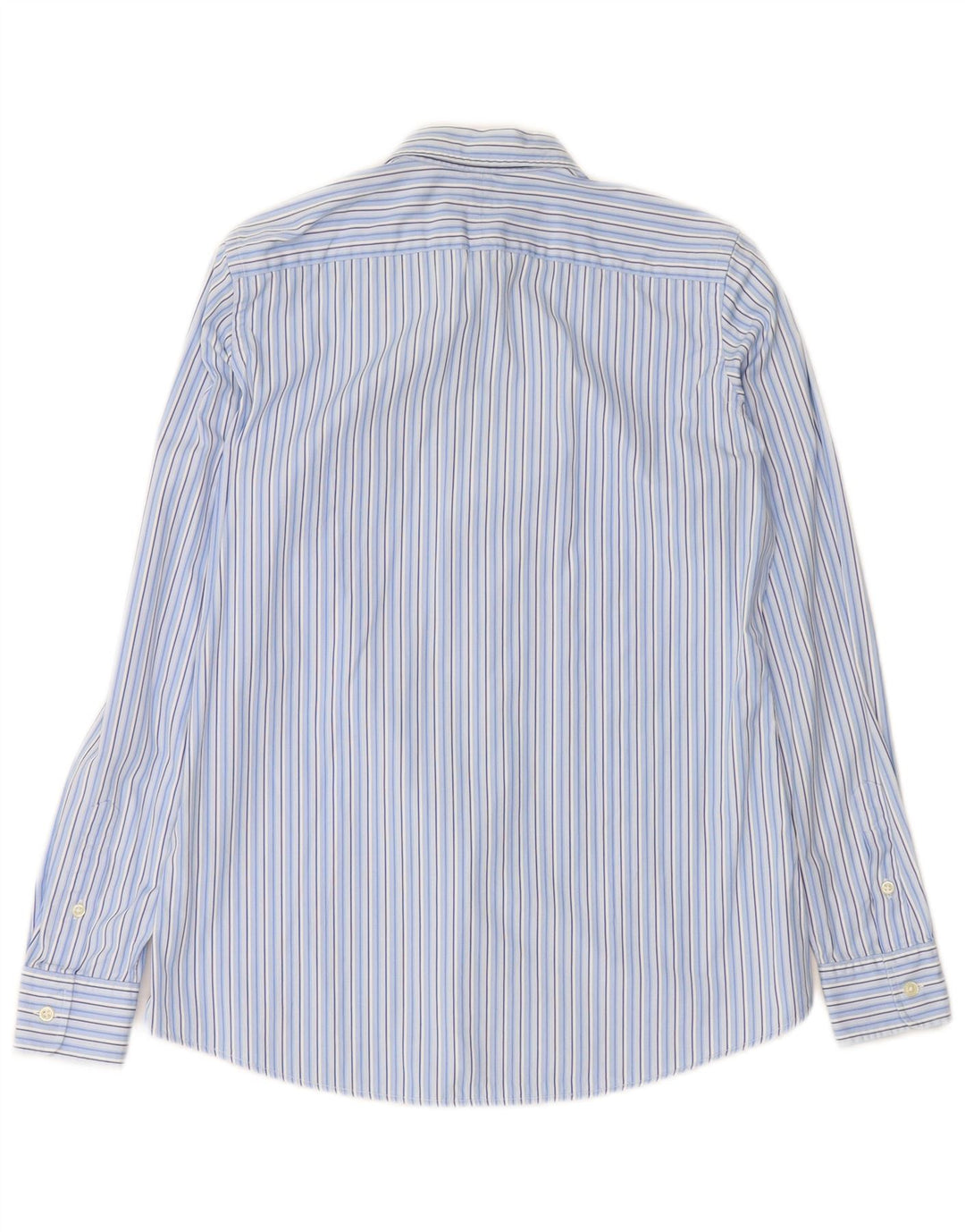RALPH LAUREN Camicia da donna US 8 Cotone a righe blu medio