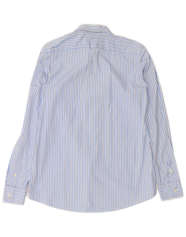 RALPH LAUREN Camicia da donna US 8 Cotone a righe blu medio