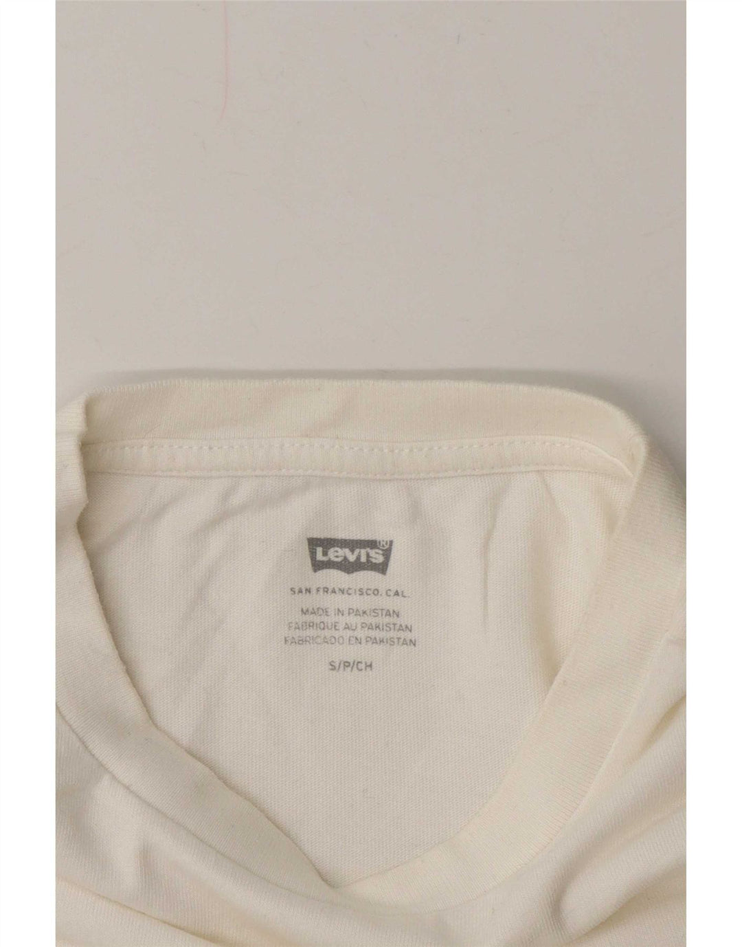 T-shirt grafica da uomo Levi's Top piccola bianca