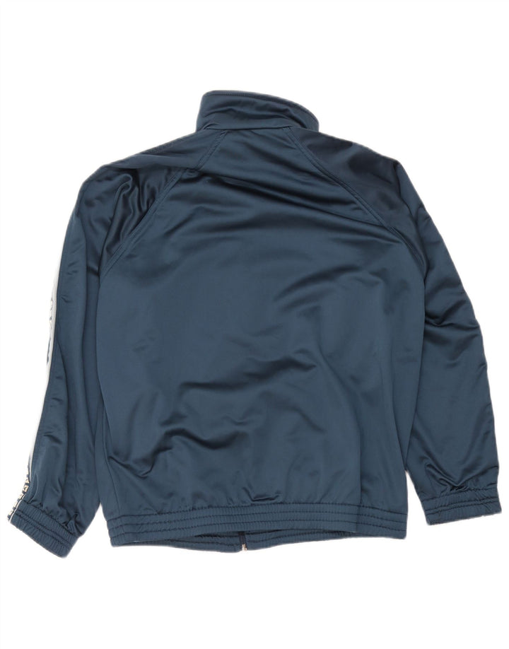 Giacca da ginnastica grafica da uomo Diadora UK 38 poliestere blu medio