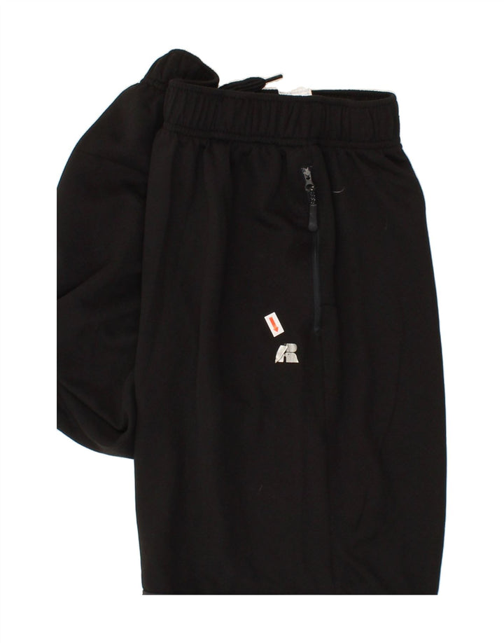 RUSSELL ATHLETIC Mens Sport Shorts Medium  Black Polyester Vintage Russell Athletic and Second-Hand Russell Athletic from Messina Hembry 