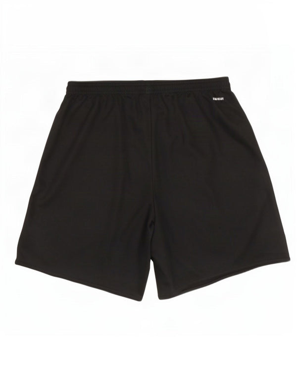Pantaloncini sportivi Adidas Aeroready da uomo grandi in poliestere nero