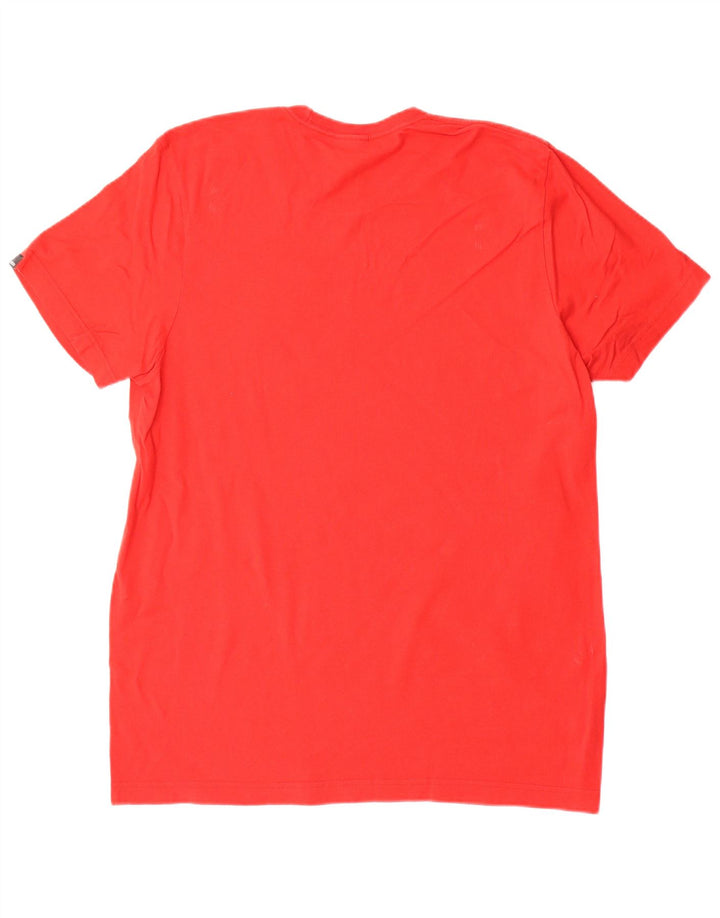 T-shirt grafica da uomo ADIDAS Top rosso medio