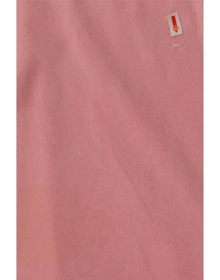 Polo da uomo Lacoste taglia 5 grande in cotone rosa
