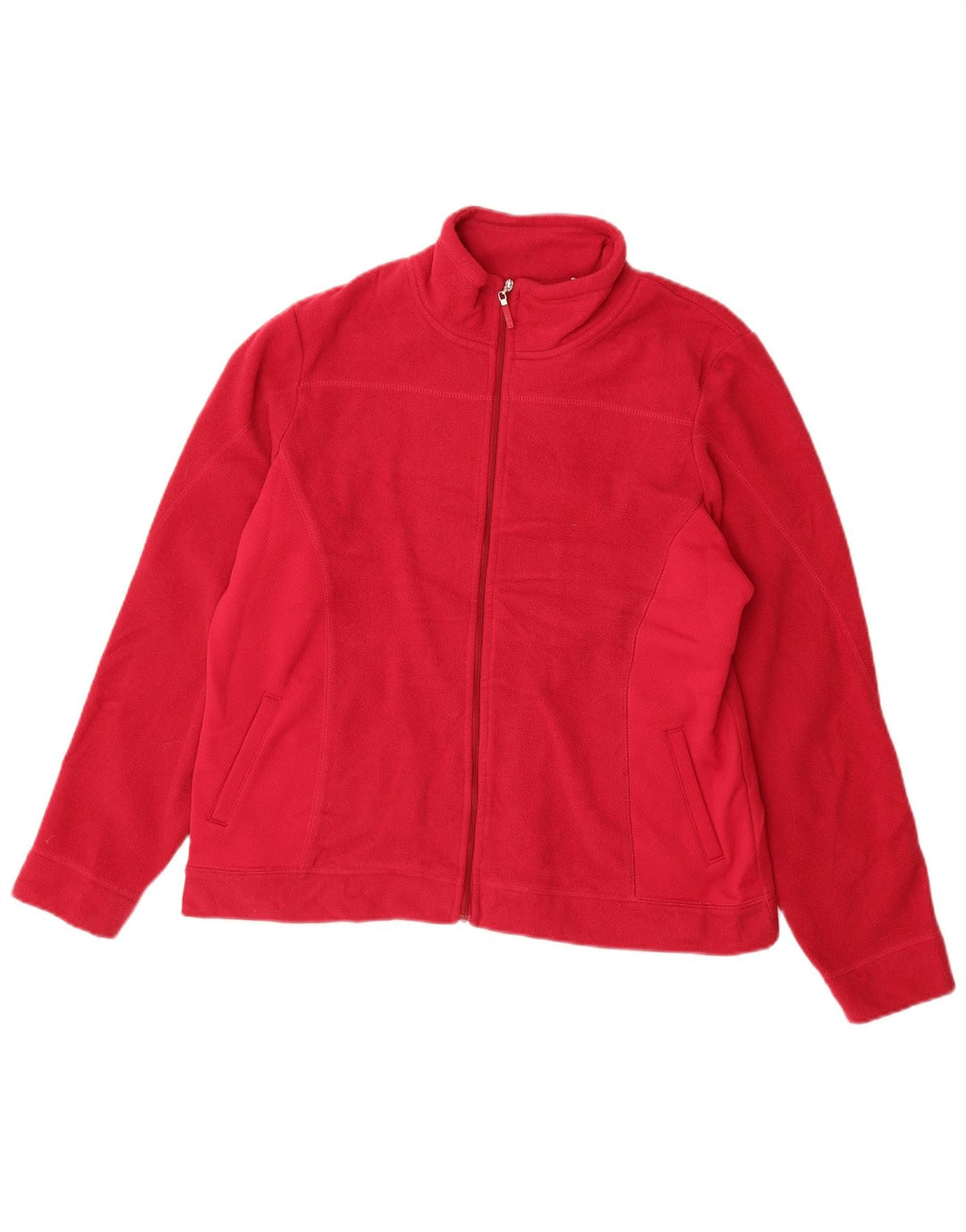Giacca in pile da donna Izod UK 16 Large Rosa Poliestere