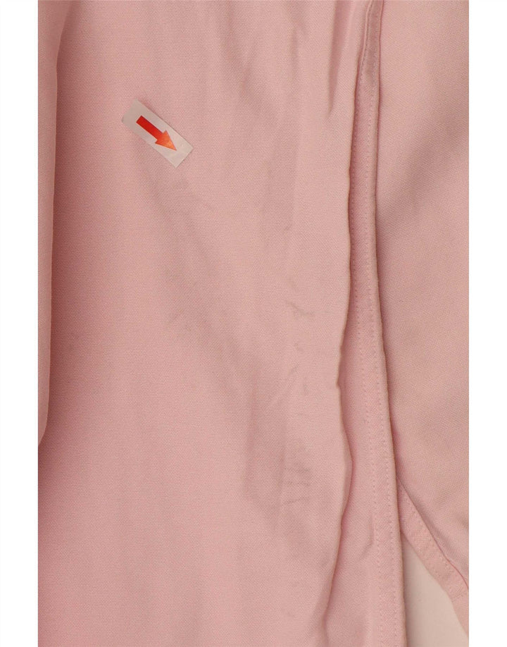 Gant Camicia Regular Fit da Uomo Grande in Cotone Rosa