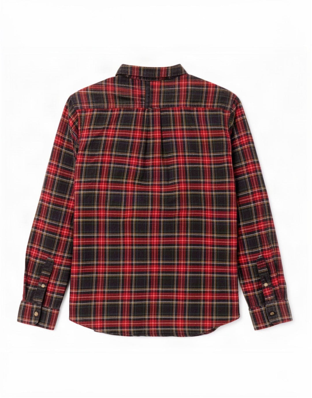 Camicia in flanella da uomo Chaps 2XL Cotone scozzese rosso