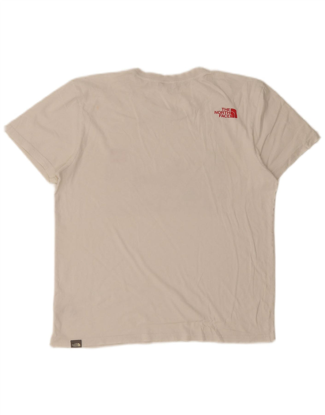 T-shirt grafica da uomo The North Face Top in cotone bianco medio