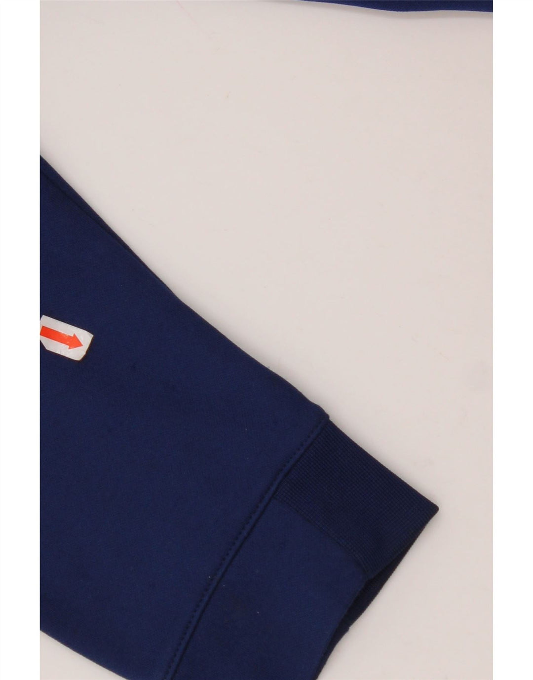 Maglione con cappuccio e zip NIKE per ragazzi 12-13 anni Large Blu Navy Colourblock