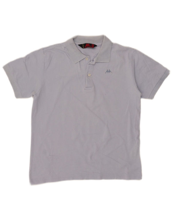 Polo Kappa da donna UK 18 XL cotone blu