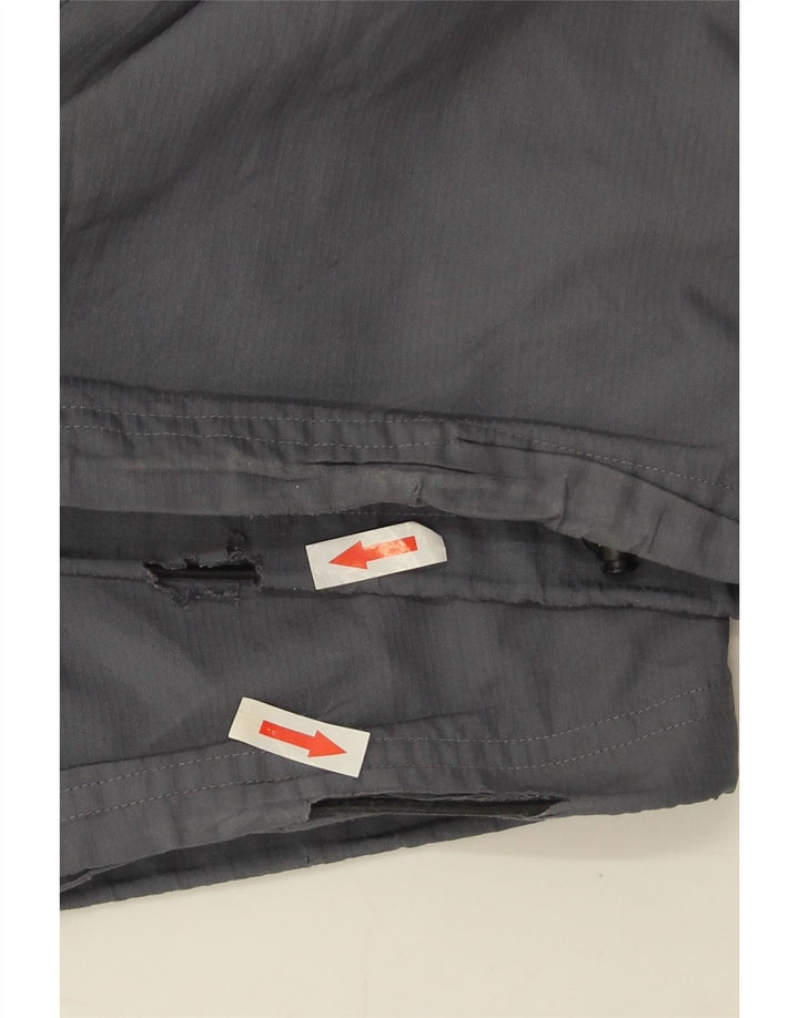 Adidas Pantaloni Tuta Uomo Climalite Taglia Large Colore Grigio a Blocchi in Poliestere