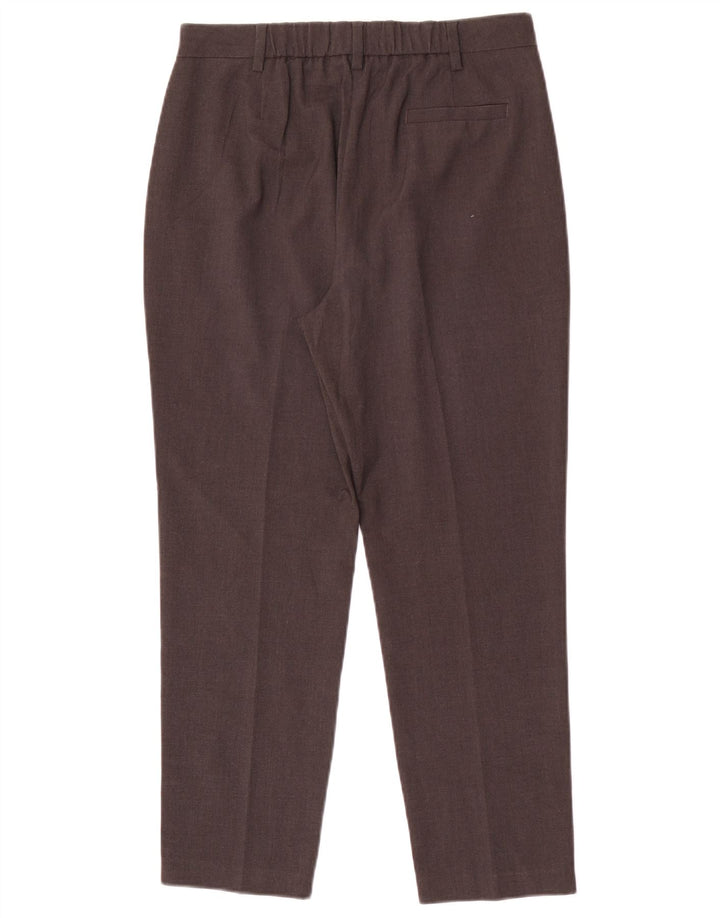 Pantaloni corti slim da donna Marks & Spencer UK 10 piccoli W28 L25 grigi