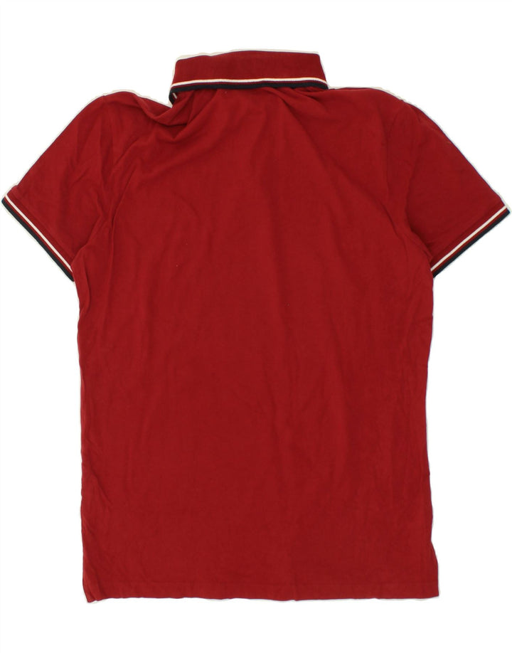 DIADORA Mens Polo Shirt XL Red Cotton Vintage Diadora and Second-Hand Diadora from Messina Hembry 