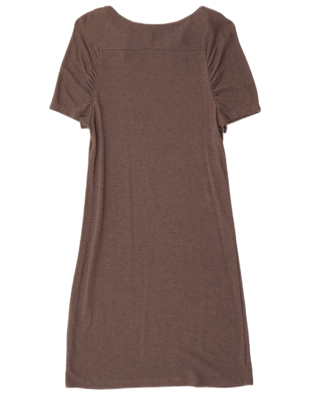 Abito T-shirt a pipistrello da donna Zara UK 12 Viscosa grigio medio