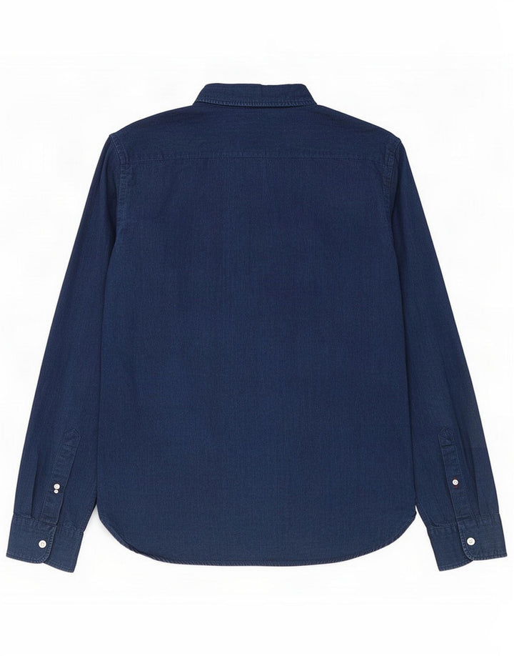 Levi's Camicia da uomo in cotone medio blu navy