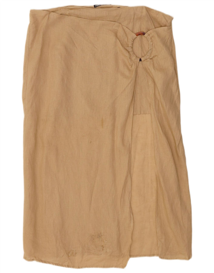 Gonna Sarong Donna Zara 2XL W34 Beige