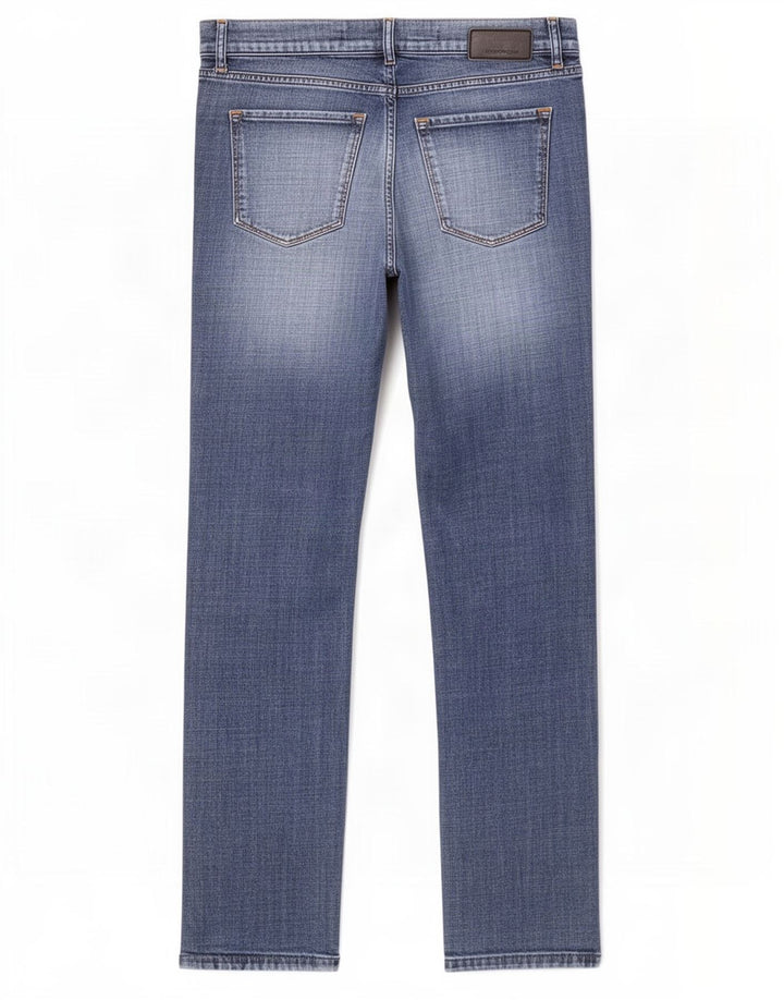 Jeans dritti da donna Gap W28 L30 cotone blu navy