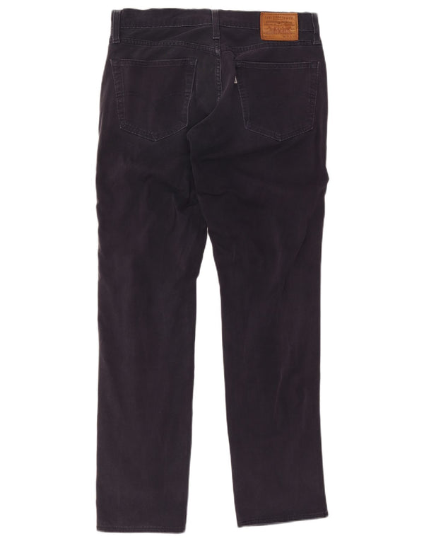 Levi's Uomo 511 Slim Jeans W31 L32 Blu Navy Cotone