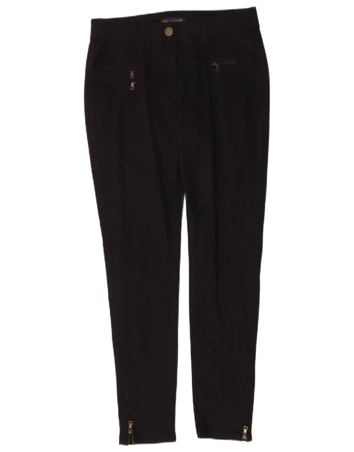 Pantaloni cargo slim da donna Marks & Spencer UK 12 medi W30 L29 blu navy