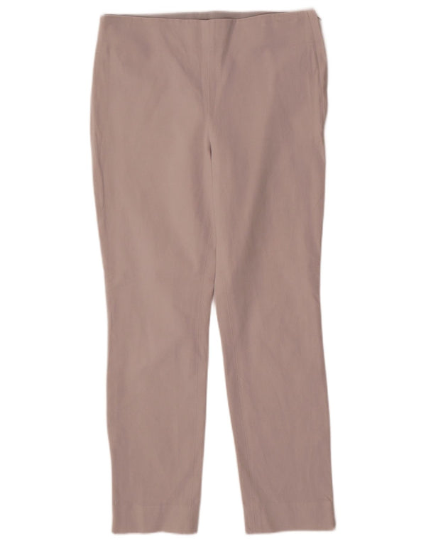 Pantaloni casual dritti da donna Cos EU 40 medio W28 L26 cotone grigio