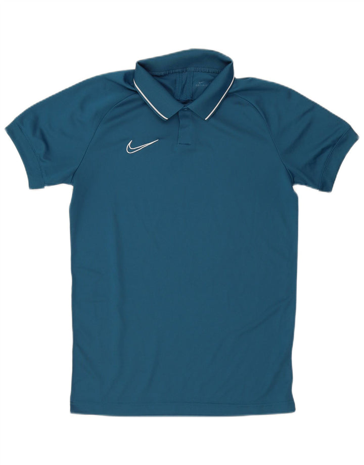 Polo Nike da uomo Dri Fit grande blu in poliestere