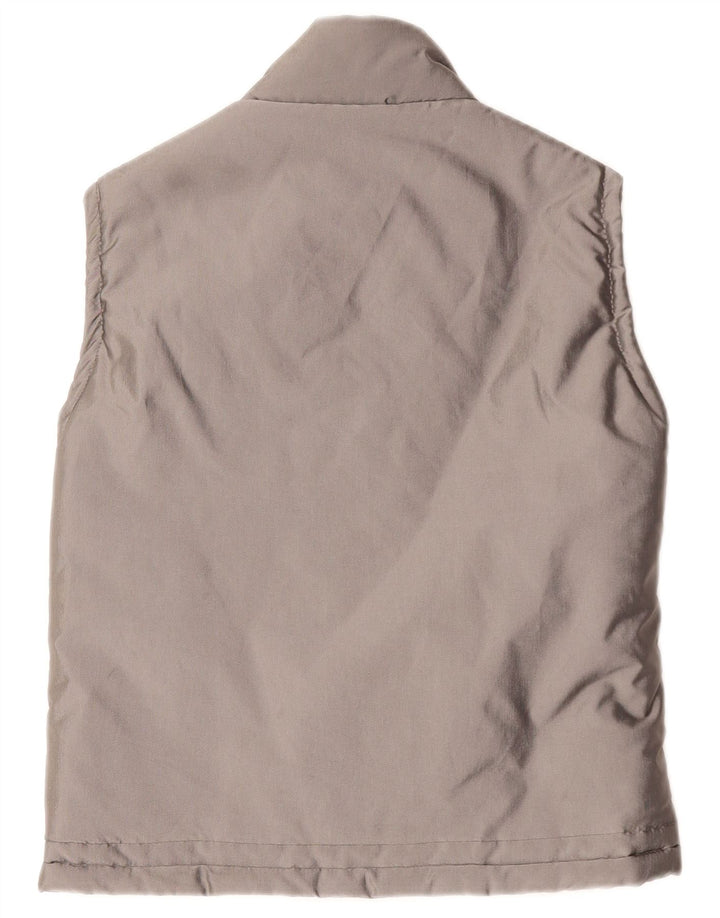 Gilet imbottito da donna ZOE UK 14 nylon grigio medio