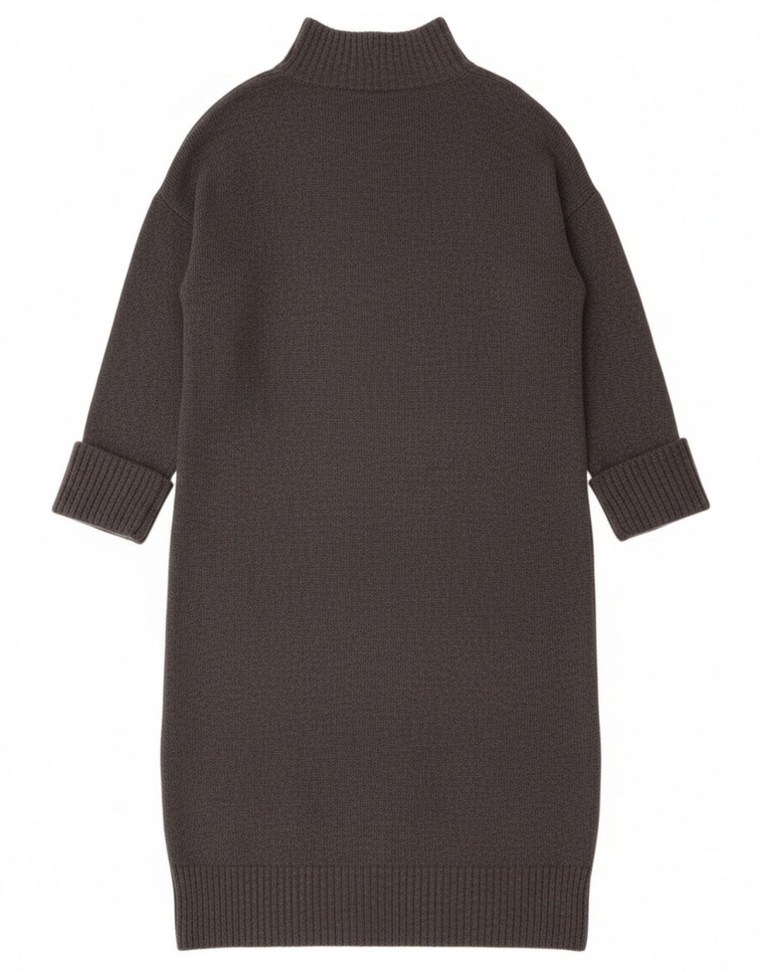 Abito maglione oversize a maniche lunghe da donna MINT VELVET UK 14 Grigio medio