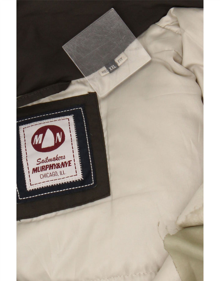 Giacca imbottita da uomo Murphy & Nye per velieri UK 44 2XL poliestere verde