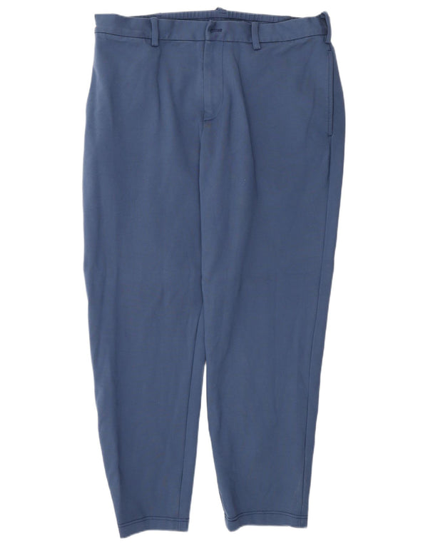 Tommy Hilfiger Womens Tapered Cargo Trousers XL W36 L26 Blue Viscose