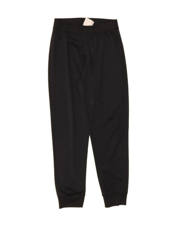 CHAMPION Womens Tracksuit Trousers Joggers UK 12 Medium Black Polyester Vintage Champion and Second-Hand Champion from Messina Hembry 