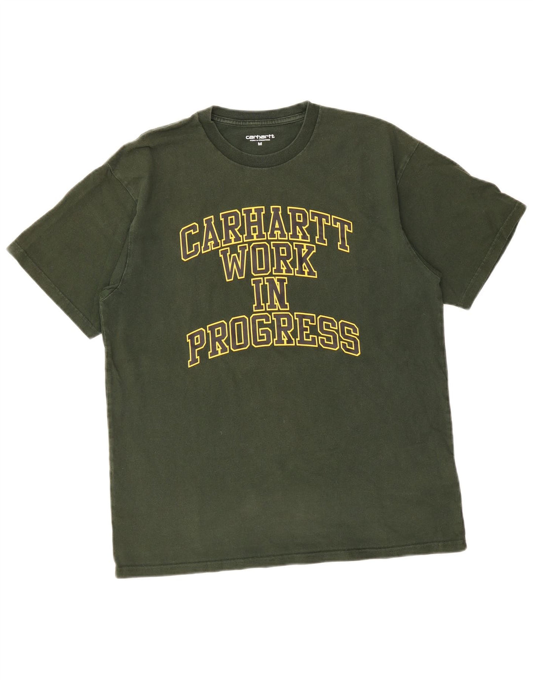 T-shirt grafica da uomo CARHARTT Top in cotone verde medio