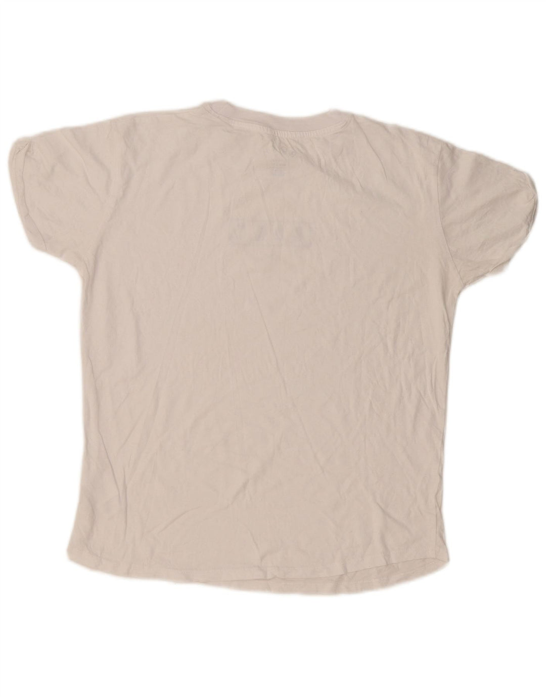 T-shirt grafica da donna Roxy Top UK 16 grande cotone bianco