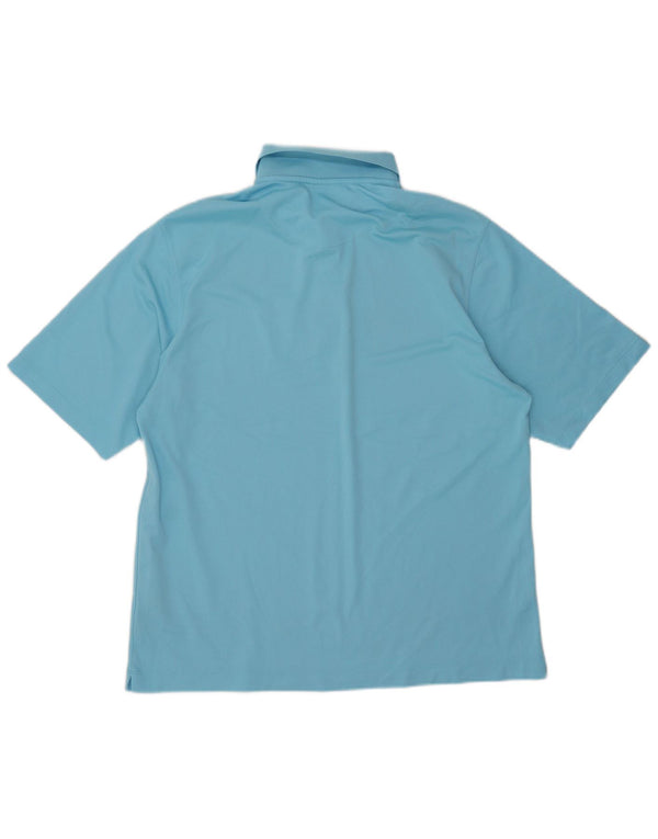 Polo Nike da uomo UK 42/44 grande poliestere blu