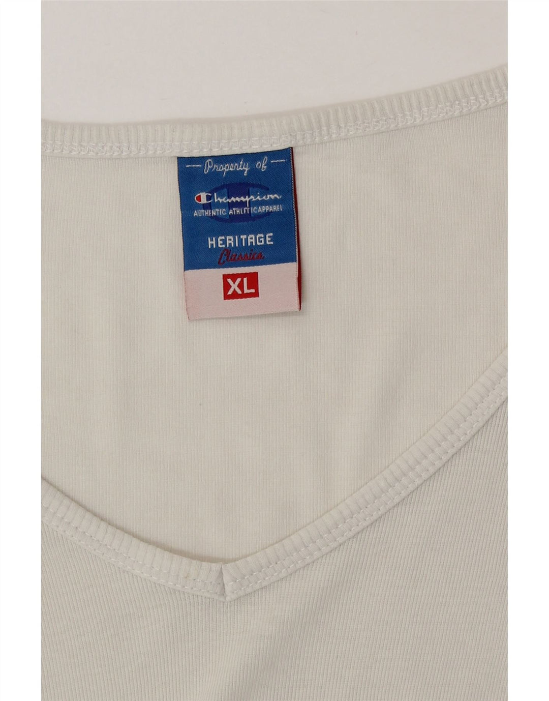 Maglietta Champion Heritage Classics da donna UK 18 XL Bianca