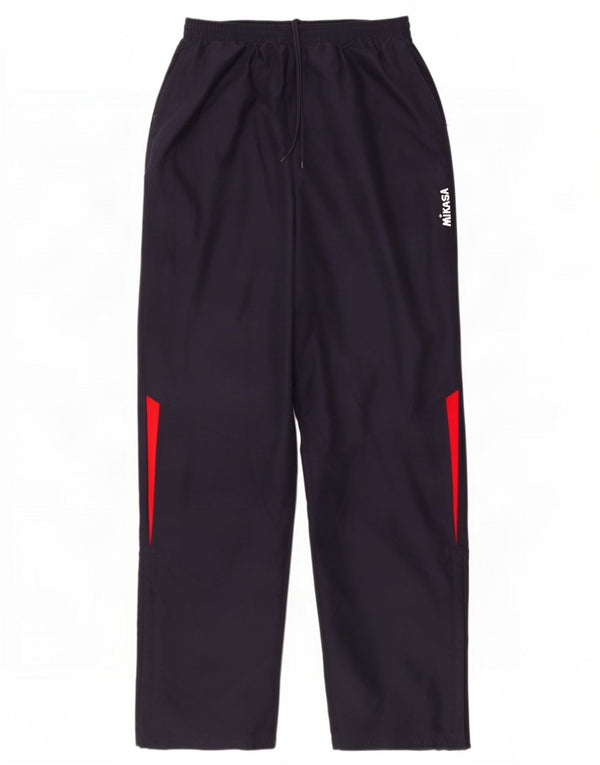 Pantaloni da tuta vintage da uomo 2XL Poliestere color block blu navy