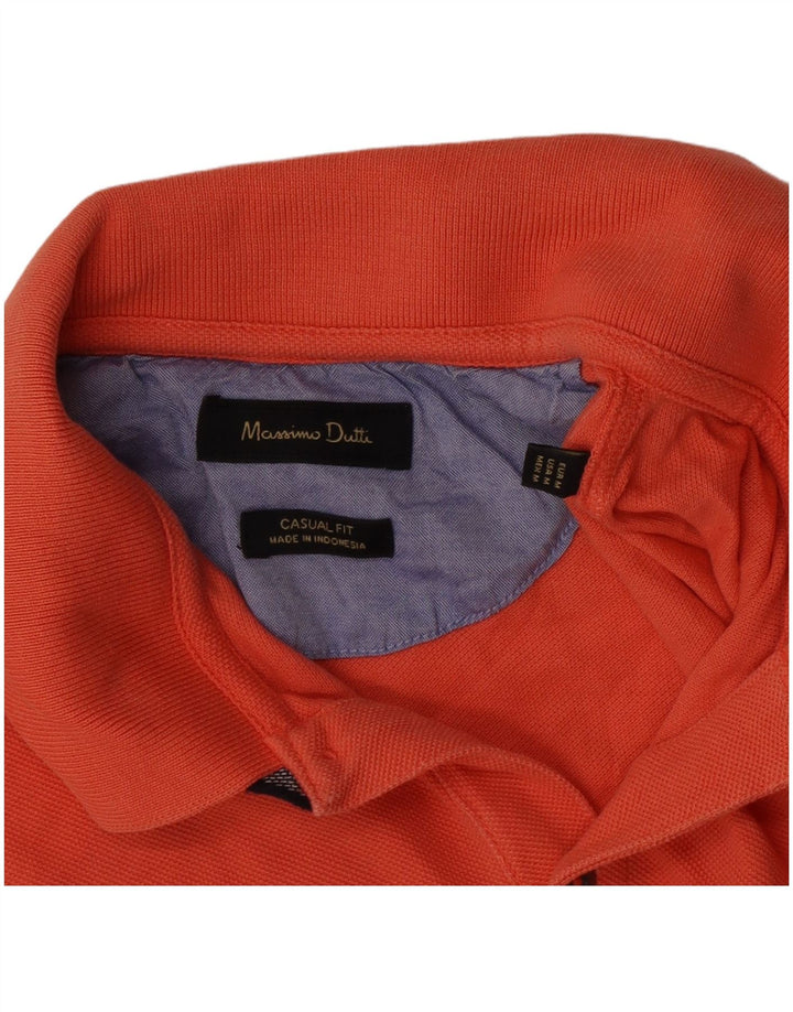 Polo da ragazzo vestibilità casual Massimo Dutti 13-14 anni arancione medio