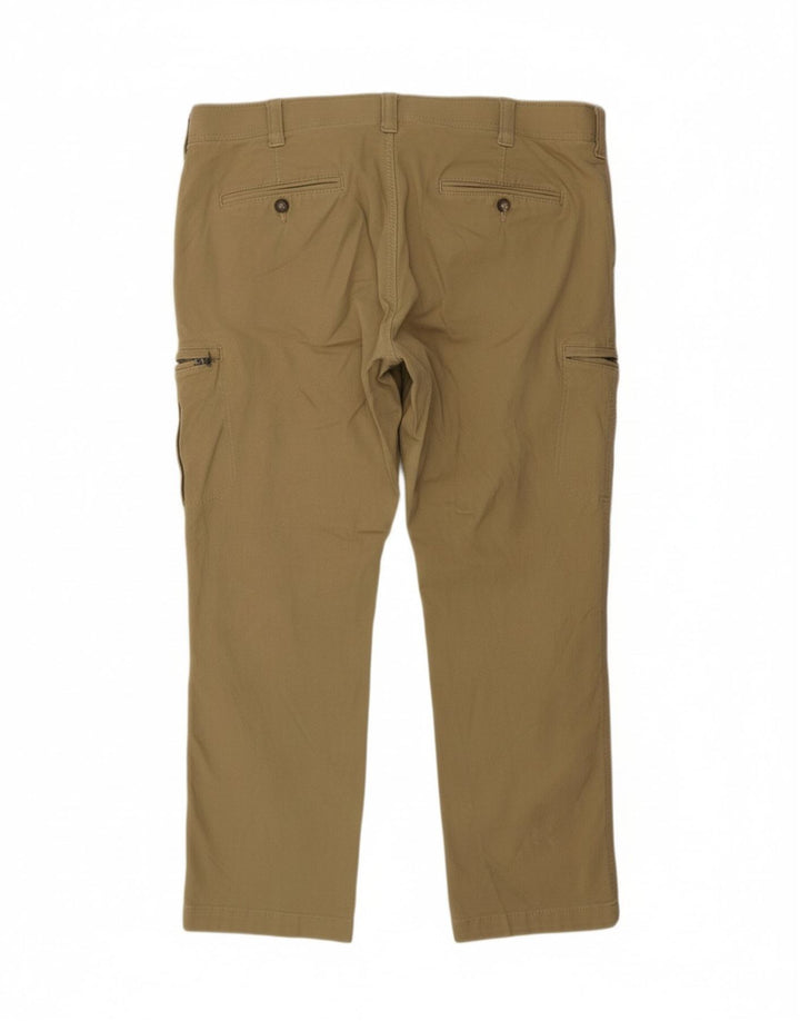 LEE Womens Relaxed Fit Cargo Trousers W40 L29 Khaki Cotton Vintage Lee and Second-Hand Lee from Messina Hembry 