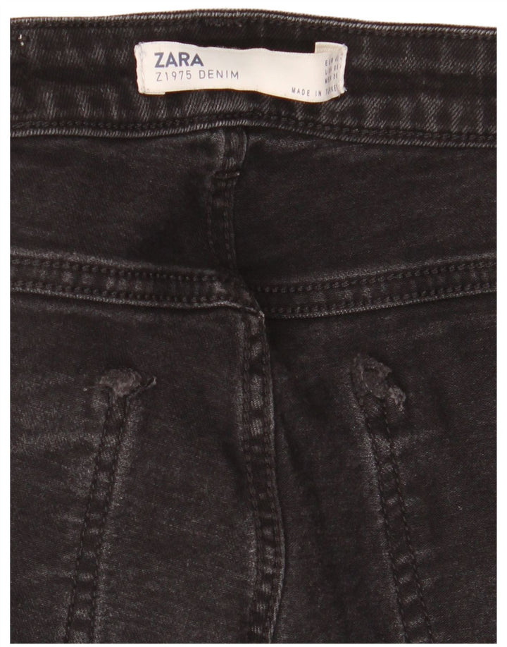 Jeans affusolati da donna Zara EU 40 medio W30 L28 neri