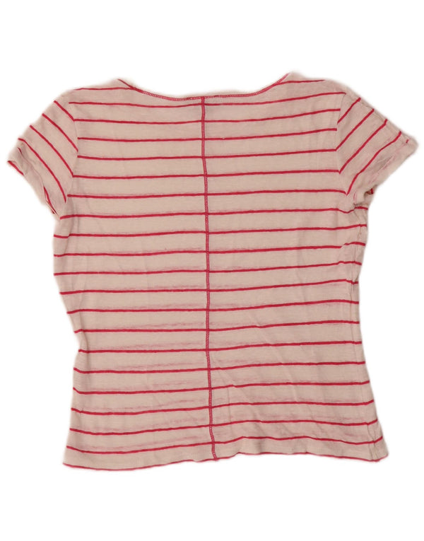 T-shirt da donna Massimo Dutti UK 6 XS a righe bianche